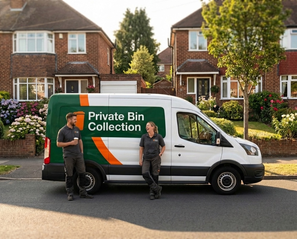 Private bin collection team serving Arundel and West Sussex